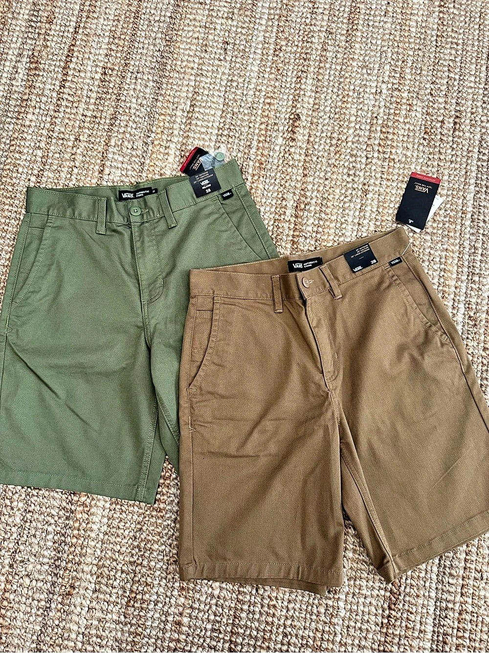 Vans Range Relaxed Men's Chino Cotton Shorts Size 28 Bundle NWT